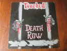 TOUCHED Death Row LP Ebony EBON 33 1986 UK Import HEAVY METAL 1st Pressing