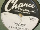 J.B. (Hutto) & his Hawks Pet Cream Man/Lovin You Blues 78