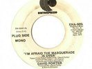 David Porter soul 45 I'm Afraid The Masquerade Is Over PROMO HEAR