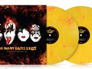 THE MANY FACES OF KISS. 2 X YELLOW Splatter Vinyl LP LTD/1500 VYN041