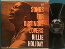 BILLIE HOLIDAY SONGS FOR DISTINGUE LOVERS 1981 MONO FRANCE LP KESSEL TORCH SONGS
