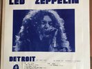 Led Zeppelin ?– Detroit Just About Back 2 X LP King Kong Records ?– LZ-1046