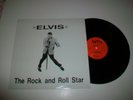 ELVIS PRESLEY - VINYL LP - ROCK AND ROLL STAR  - IMPORT