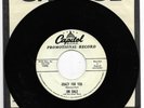 JIM DALE-CAPITOL 3981 PROMO RARE ROCKABILLY 45 RPM CRAZY FOR YOU VG