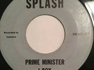 I ROY Prime Minister BONGO HERMAN Vice President SPLASH VH501 JA Vinyl  EX-