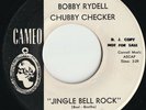 Bobby Rydell Chubby Checker US Promo 45 Jingle bell rock VG+ ’61 Cameo C205