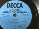 NORTHERN SOUL - MOTOWN - JOE HINTON - FUNNY - SINGLE SIDED ACETATE / TEST PRESS