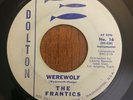 Halloween Rockabilly Instro 45 The Frantics - Werewolf HEAR  Dolton