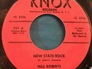 HILL ROBERTS NEW STATE ROCK on KNOX SCARCE 1959 BLACK ROCK 45 MAD MIKE SVG+