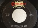 Rockabilly 45 Four Teens Go Little Cat Go on Challenge HEAR