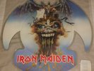 Iron Maiden: 7'' shaped picture disc U.K. Import (the evil that men do) 1988