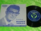 BUDDY HOLLY & THE CRICKETS : Heartbeat EP - Orig 1959 UK TRI Coral GD/VG 199