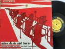Miles Davis and Horns Prestige Jazz LP 7025 DG Sonny Rollins RVG Don Martin art
