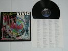 LIVING COLOUR-VIVID-ORIGINAL EPIC RECORDS FE 44099-LYRIC INNER SLEEVE-LP