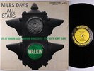 Miles Davis - Walkin' LP - Prestige - PRLP 7076 Mono DG RVG