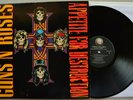 GUNS N' ROSES Appetite For Destruction GHS-24148 Geffen Record Vinyl LP 1987 VG+