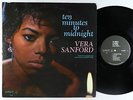 Vera Sanford - Ten Minutes To Midnight LP - Bombay - 1515 Mono VG+