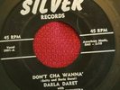 DARLA DARET Don't Cha Wanna' / Honey Honey 45 w/Eddie Cochran NM   Nice