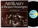 Art Blakey & Jazz Messengers - Live In Stockholm 1960 LP - Dragon Sweden VG++