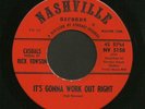Teener Rocker 45 CASUALS It's Gonna Work Out Right NASHVILLE hear