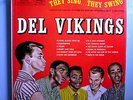 DEL VIKINGS THEY SING,THEY SWING ULTRA-RARE ORIGINAL 1957 MERCURY MONO LP DG