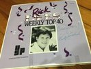 (Rare)Rick Dees Weekly Top 40 Autographed Record 4/18/1986