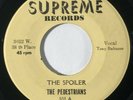 PEDESTRIANS The Spoiler Supreme Obscure Mod Soul R&B Garage VG++ 45 HEAR