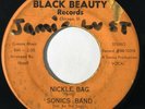 SONICS BAND Nickle Bag / Senore Soul Black Beauty Funk 45 HEAR