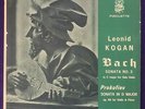 BACH: Sonata No.3 PROKOFIEV: Sonata KOGAN Solo Violin / Pirouette Stereo EX