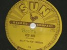 HEAR 1955 78 - SUN 219 - BILLY the kid EMERSON - ROCKABILLY R&B - RED HOT