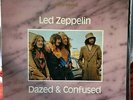 LED ZEPPELIN DAZED & CONFUSED RARE 1987 GERMANY ROYAL SOUND MULTI COLORED LP