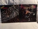 2 KISS albums - ANIMALIZE - ALIVE  (double) with booklet - vinyl lp Rock -