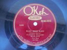 78 RPM CLARENCE WILLIAMS BLUE FIVE OKEH 8465 E- BLACK SNAKE BLUES  RARE JAZZ