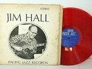 JIM HALL Quartet - Pacific Jazz Records LP - Self titled, ST-79 - RED VINYL, EX
