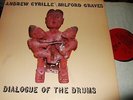 ANDREW CYRILLE/MILFORD GRAVES : DIALOGUE OF THE DRUMS LP 1974 IPS USA