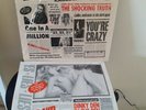 Guns n roses - lies vinyl lp Rare Banned Inner sleeve