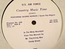 RADIO SHOW: USAF COUNTRY TIME #429 RAY PILLOW & #430 GEORGE MORGAN IN STUDIO