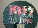 KISS ALIVE 3 PICTURE Disc Australian Promo rare