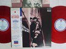 ROLLING STONES GATHERS NO MOSS LONDON L35P 1038 Japan OBI CLEAR RED 2LP