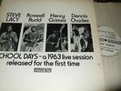 LACY/RUDD/GRIMES/CHARLES : SCHOOL DAYS a 1963 LIVE SESSION LP 1975 EMANEM 3316