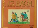 DEVY ERLIH J.S.Bach violin solo sonata & partita n°3 french ades 13056 STEREO LP