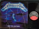 Metallica Ride The Lightning Elektra 1984 re-issue