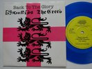 SPECIAL DUTIES/THE CREED Back To The Glory - Blue Vinyl EX/VG+ Split 7