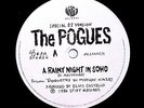 THE POGUES - A RAINY NIGHT IN SOHO - AUSSIE 1986 SPECIAL D.J. VERSION SINGLE