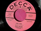 JEAN CARTER - Like One - clean Northern Soul Promo 45 rpm - Decca 31965