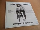 Frank Zappa - If You Get A Headache (1975) rare live Beefheart not TMOQ SEALED