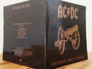 AC/DC *FOR THOSE ABOUT TO ROCK* 1981 SPANISH MISPRINT PS GATEFOLD LP