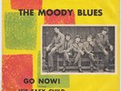 MOODY BLUES Go Now  Sweden 45 UNIQUE swedish p/s UK beat psych garage