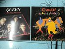 2 x queens 33 rpm albums its a kind of magic and greatest hits