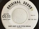 Psych PROMO 45 Paul Buff She's Got A 60 Cycle Brain on Original Sound HEAR ZAPPA